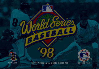 World Series Baseball '98